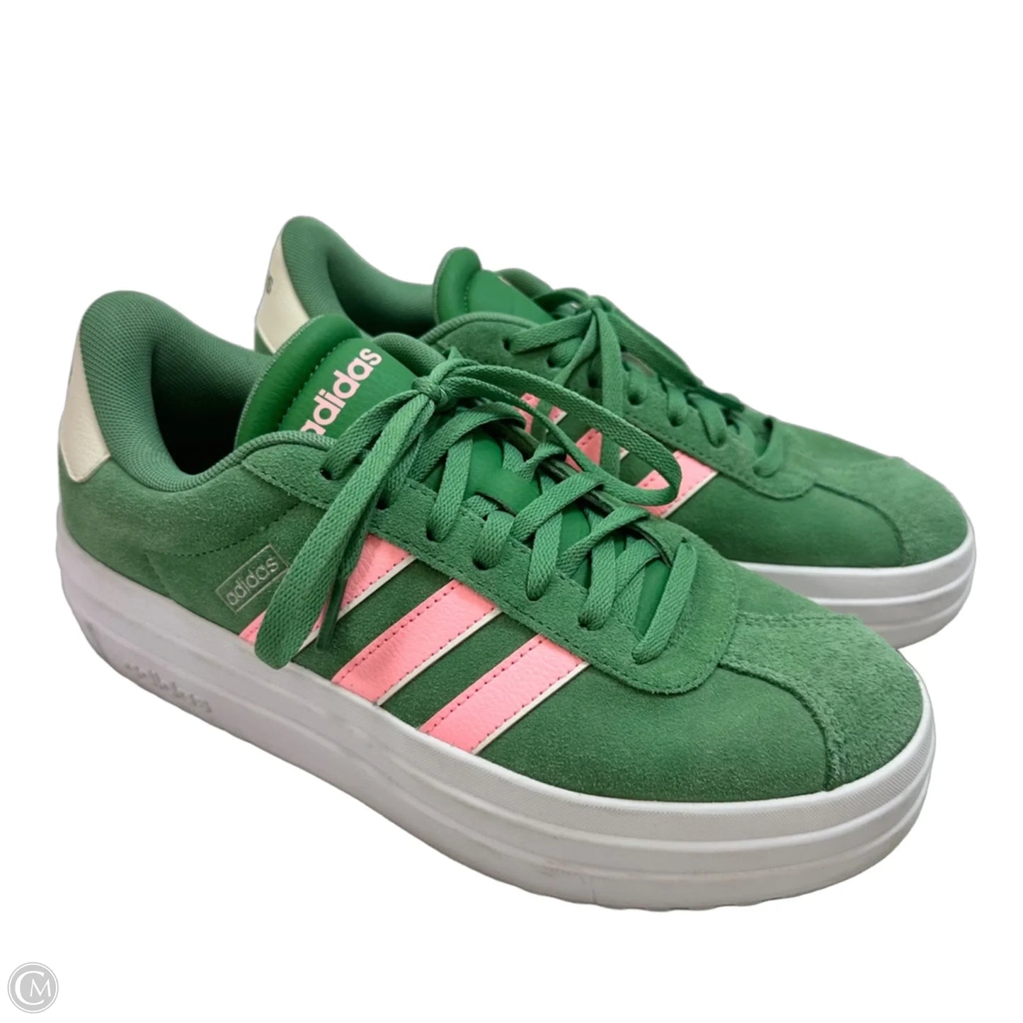 Shoes Sneakers By Adidas In Green, Size: 7.5