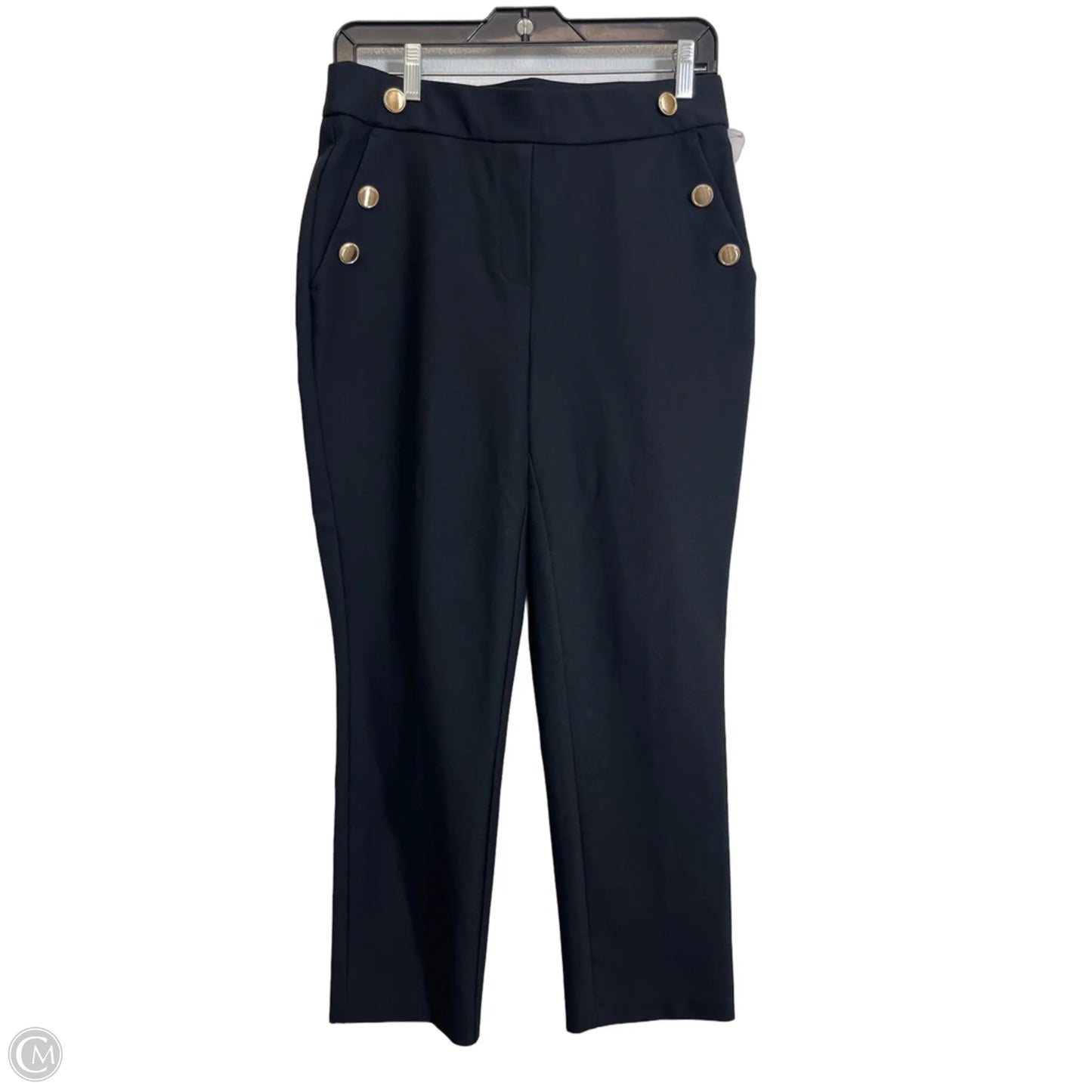 Pants Cropped By Clothes Mentor In Black, Size: S