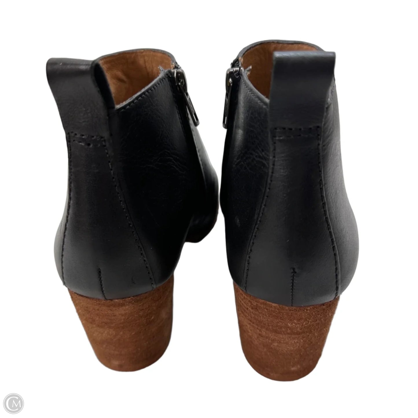 Boots Ankle Heels By Madewell In Black, Size: 10