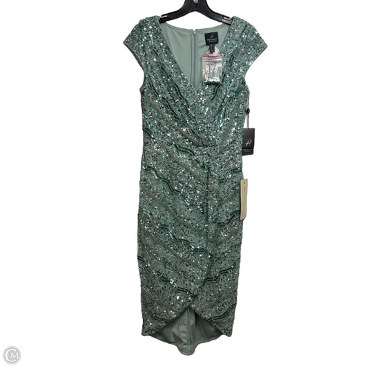 Dress Party Short By Adrianna Papell In Green, Size: 4