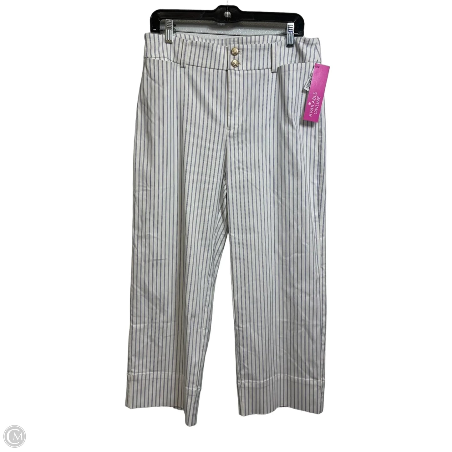 Pants Cropped By Chicos In White, Size: 10