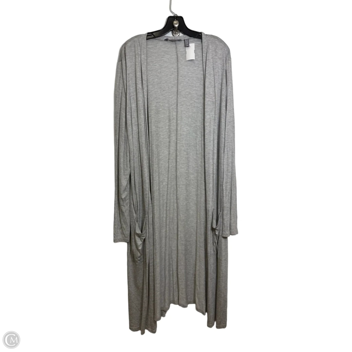Cardigan By Lisa Rinna In Grey, Size: 3x
