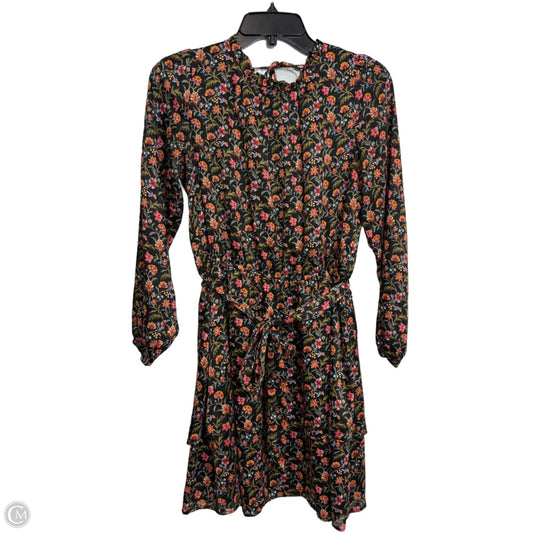 Dress Party Short By Loft In Floral Print, Size: Sp