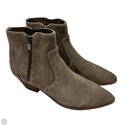 Boots Ankle Flats By Marc Fisher In Green, Size: 9