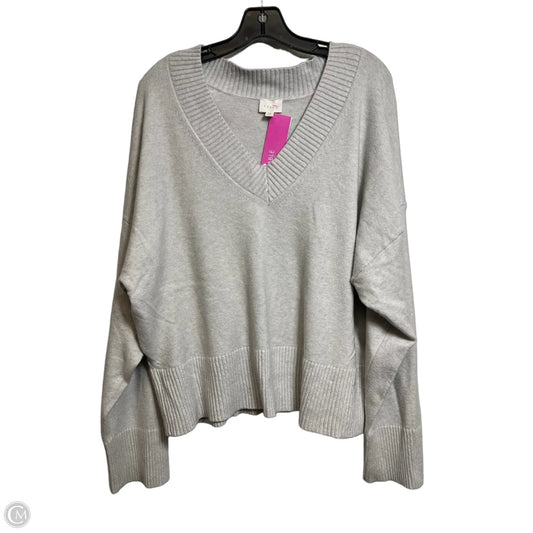 Sweater By Cyrus In Grey, Size: Xl