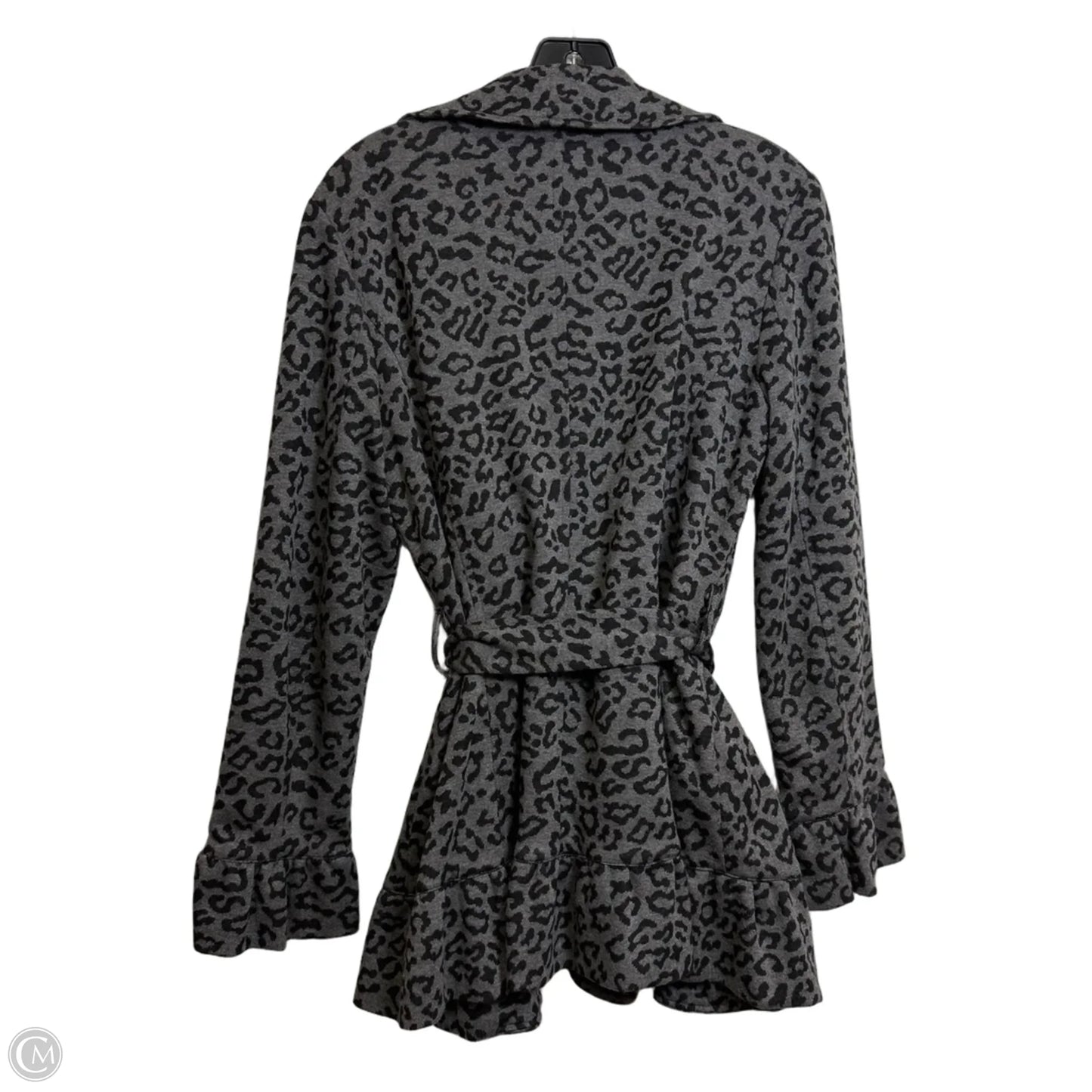 Blazer By Clothes Mentor In Animal Print, Size: M
