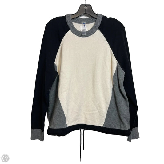 Sweater By Lou And Grey In Black & Cream, Size: S