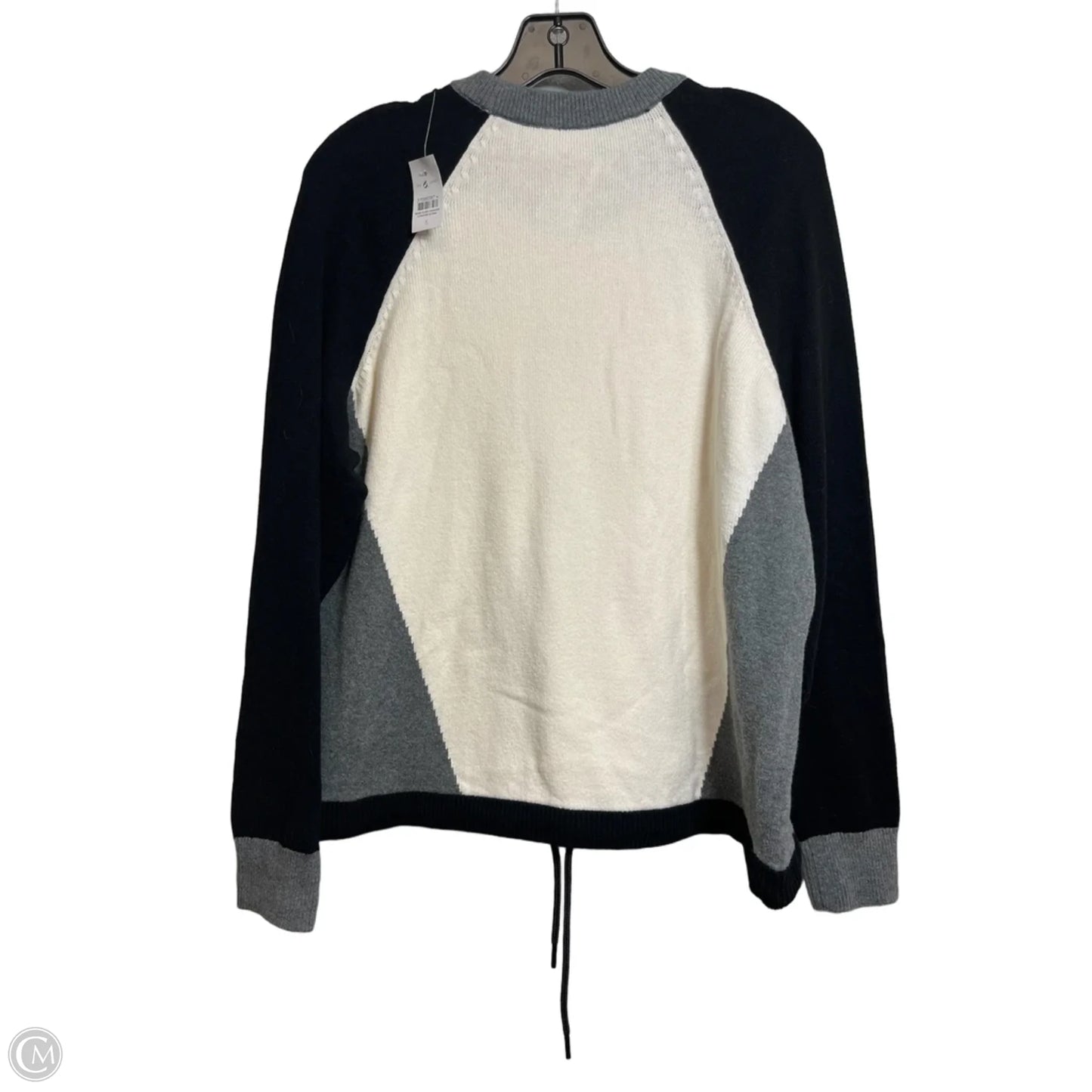 Sweater By Lou And Grey In Black & Cream, Size: S