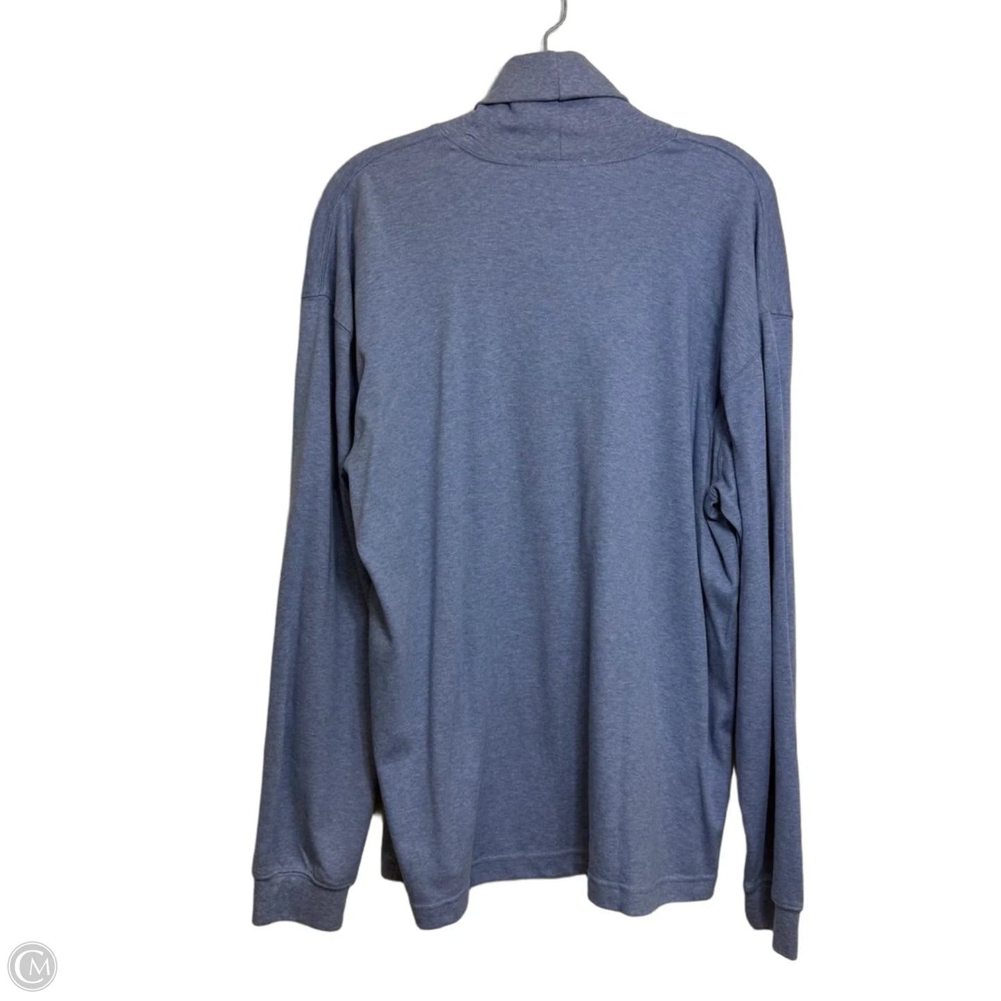 Top Long Sleeve By Talbots In Blue, Size: Xl