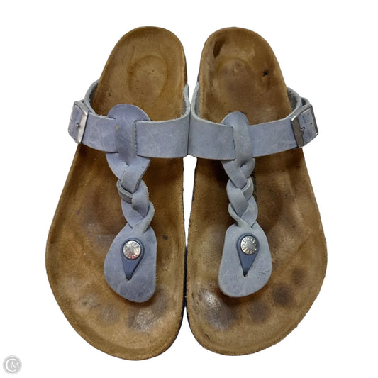 Sandals Flats By Birkenstock In Multi-colored, Size: 10