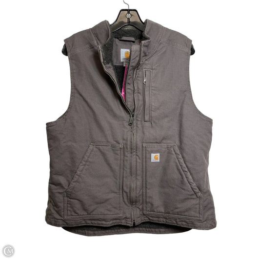 Vest Other By Carhartt In Grey, Size: L