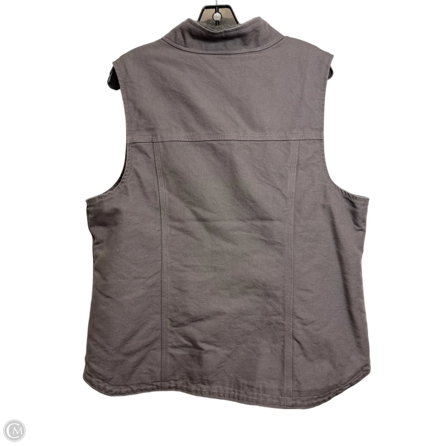 Vest Other By Carhartt In Grey, Size: L
