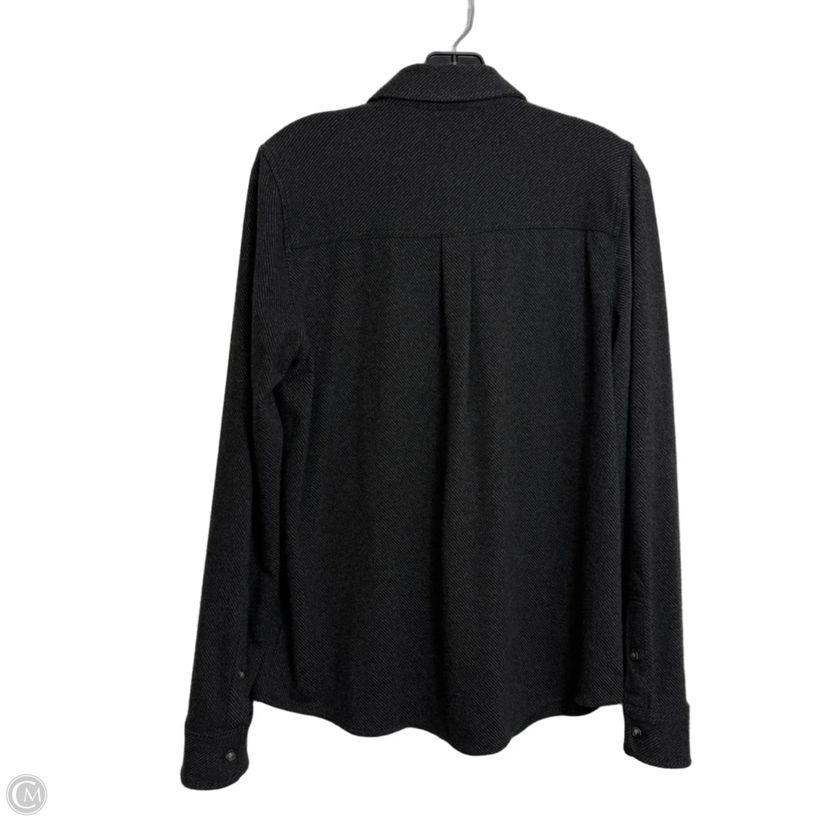 Top Long Sleeve By Faherty In Grey, Size: S