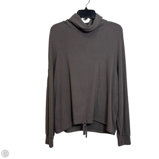 Top Long Sleeve By Varley In Taupe, Size: M
