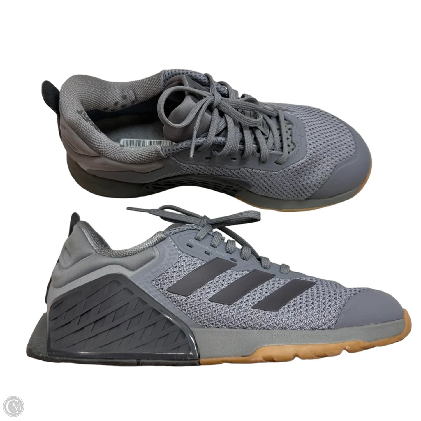 Shoes Athletic By Adidas In Grey, Size: 9