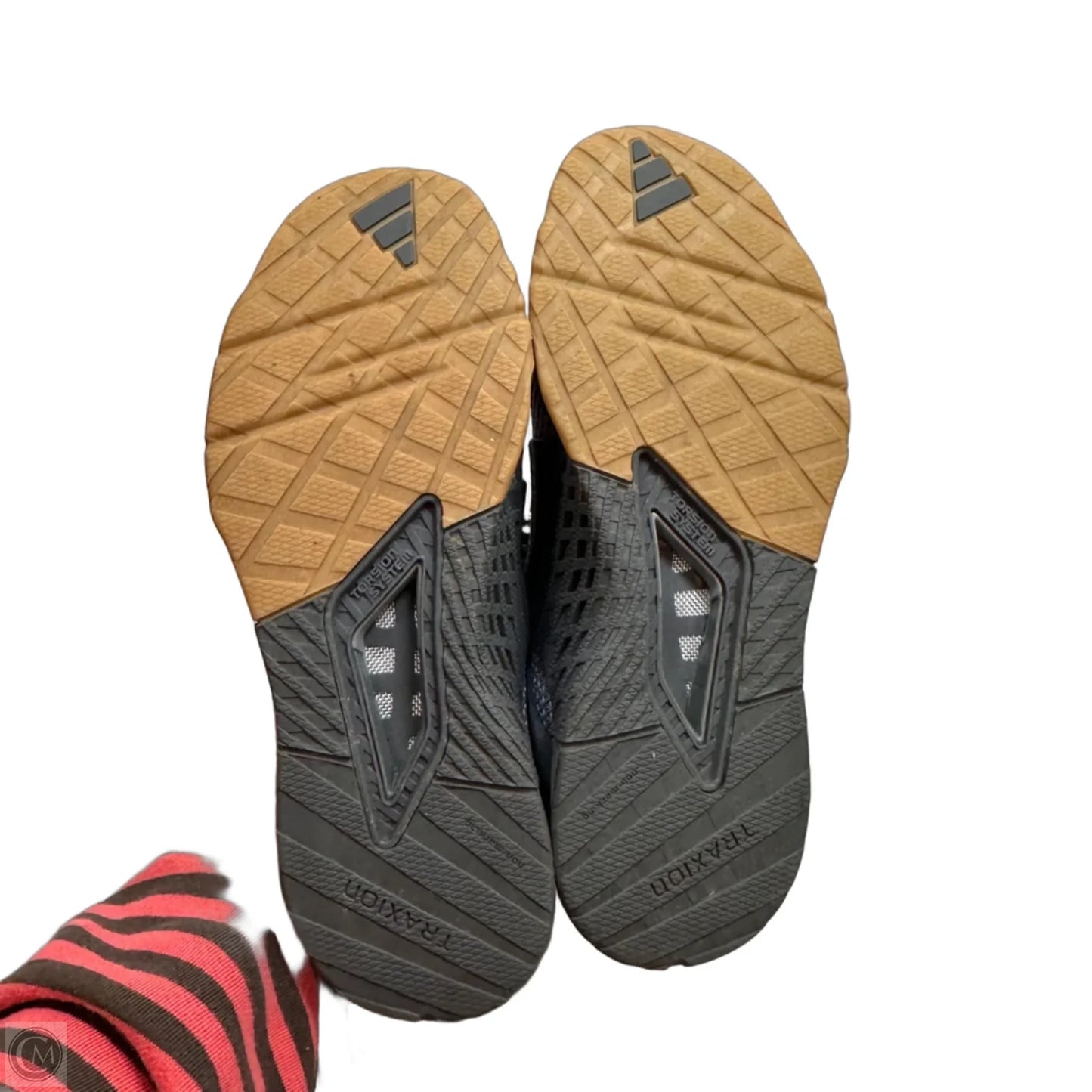 Shoes Athletic By Adidas In Grey, Size: 9