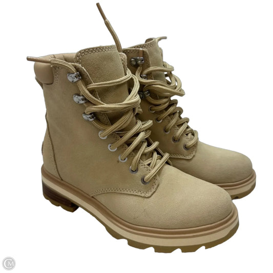Boots Ankle Flats By Sorel In Tan, Size: 6.5