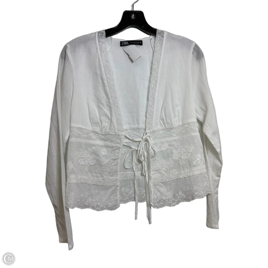 Bolero By Zara In White, Size: Xs