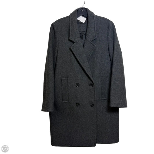 Coat Peacoat By Tate In Grey, Size: S