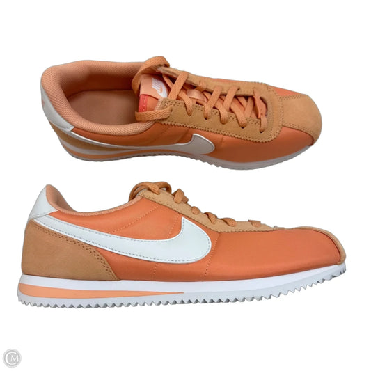 Shoes Sneakers By Nike In Orange, Size: 8.5