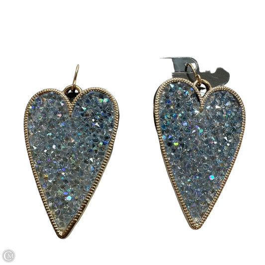 Blue heart Earrings Dangle/drop By Clothes Mentor