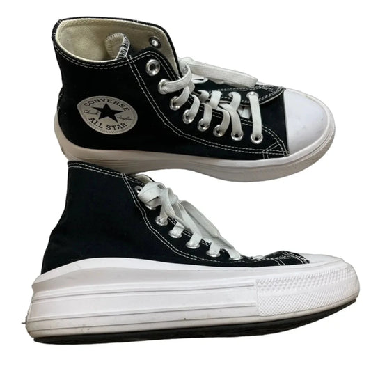 Shoes Sneakers By Converse In Black, Size: 6.5
