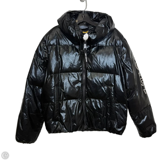 Jacket Puffer & Quilted By Juicy Couture In Black, Size: M