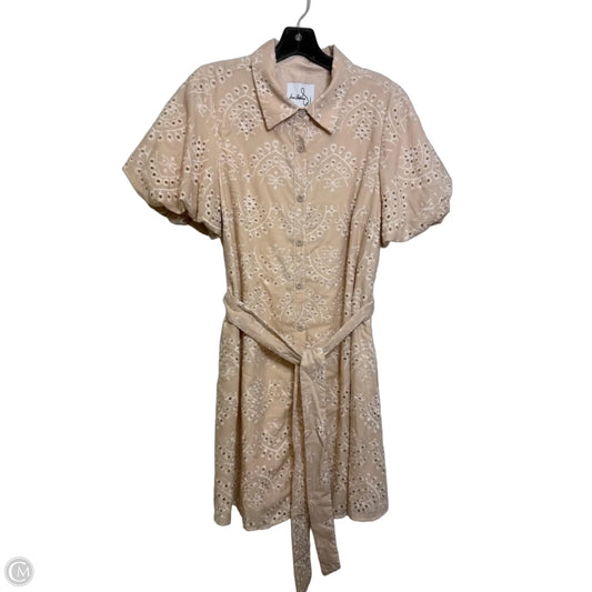 Dress Casual Short By Sam Edelman In Tan, Size: M