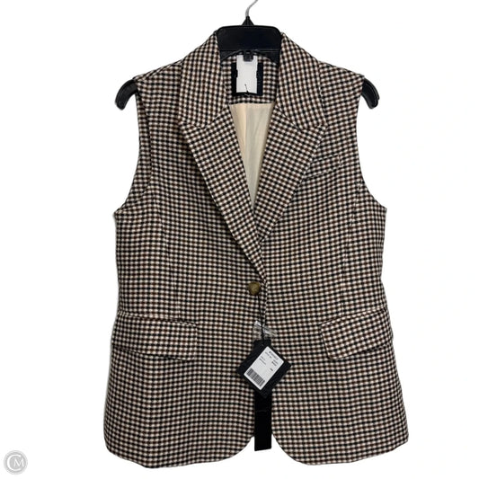 Vest Other By Clothes Mentor In Plaid Pattern, Size: M