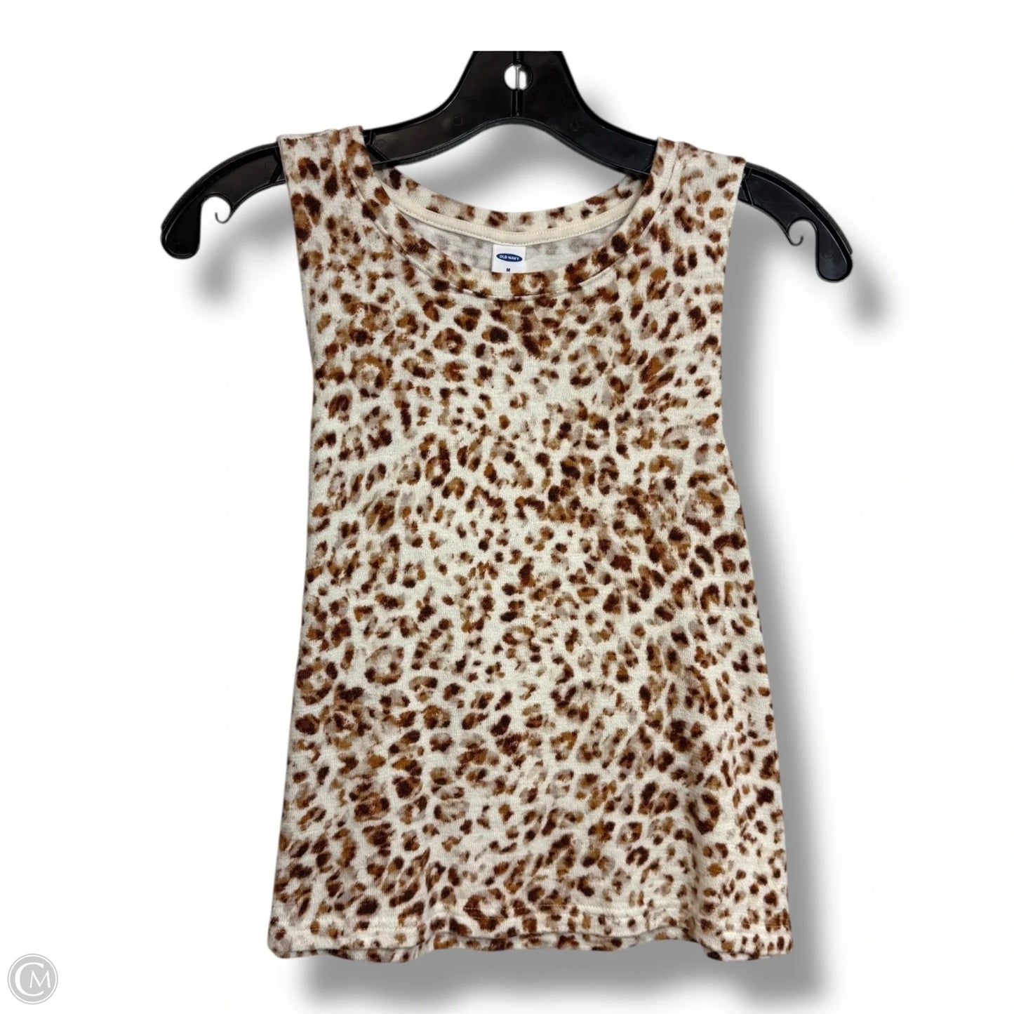Tank Top By Old Navy In Animal Print, Size: M