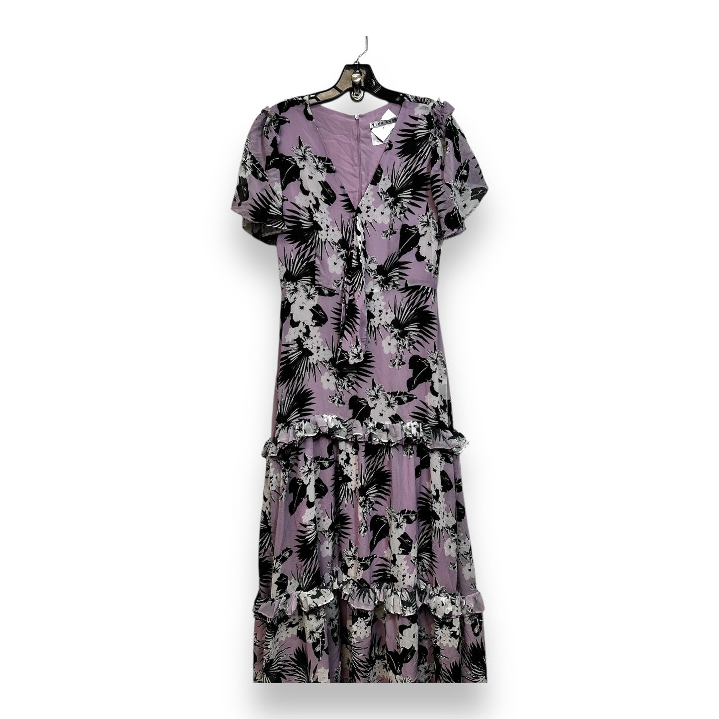 Dress Casual Maxi By Clothes Mentor In Floral Print, Size: 6