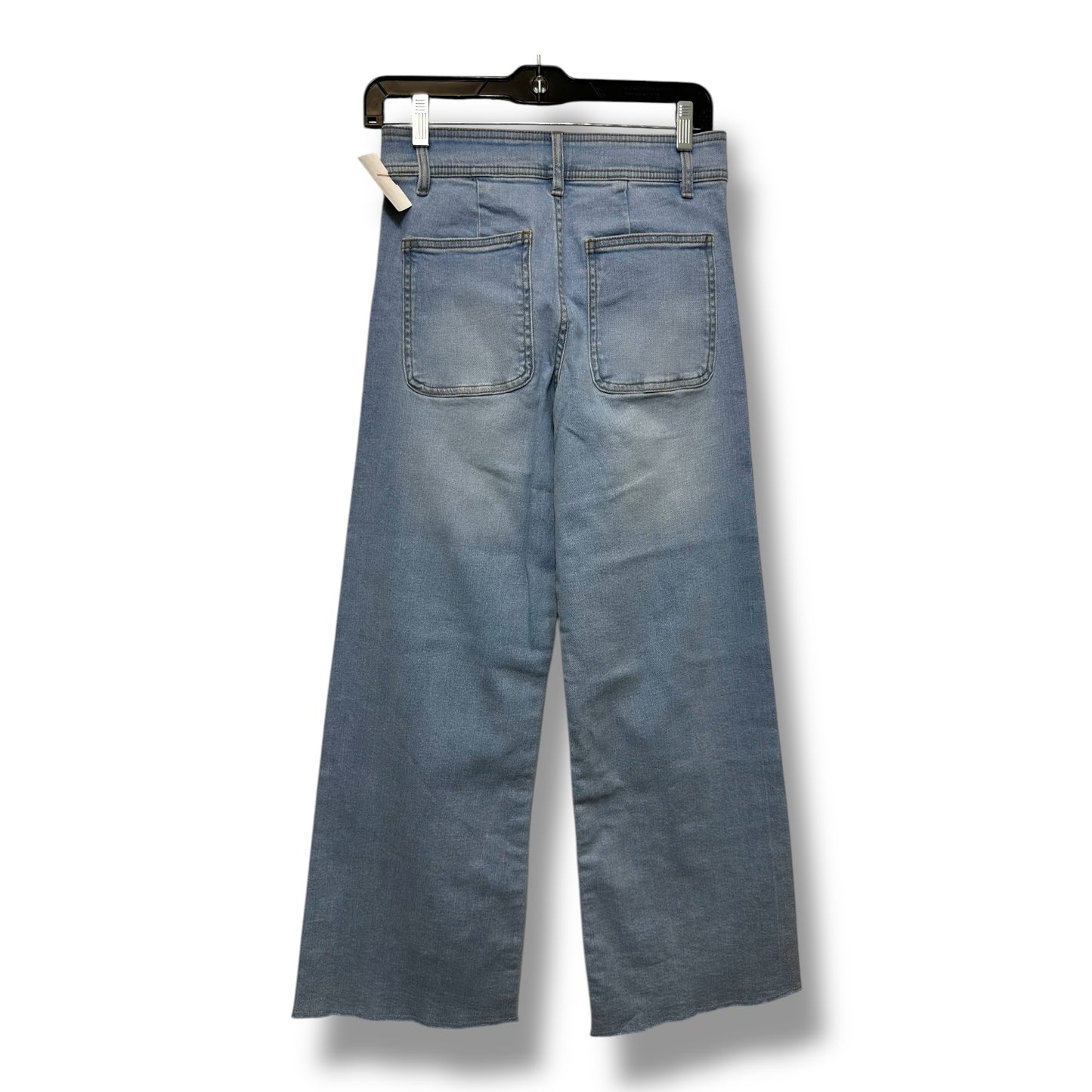 Jeans Flared By Zara In Blue Denim, Size: 12