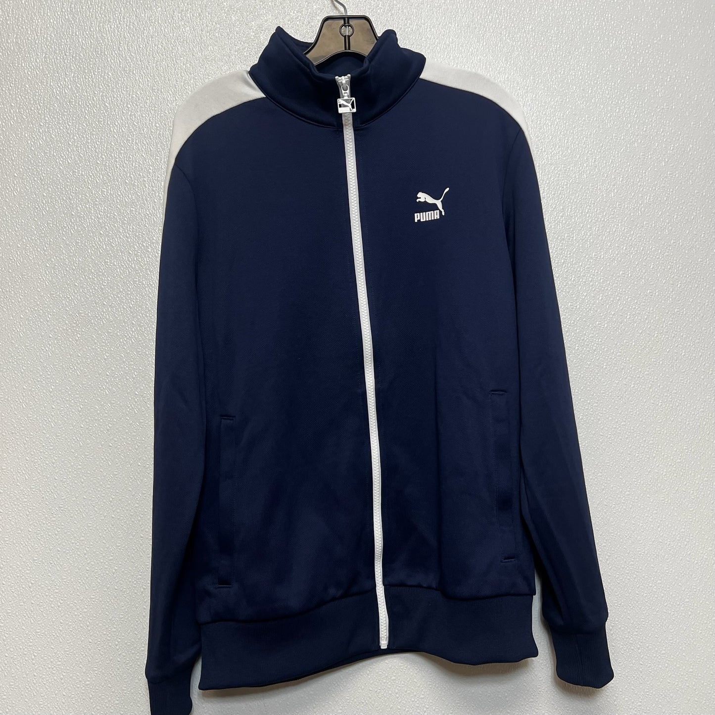 Athletic Jacket By Puma, Size: M