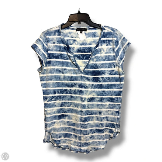 Top Short Sleeve By Sanctuary In Striped Pattern, Size: M