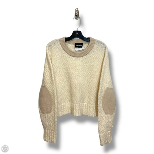 Sweater By Clothes Mentor In Cream, Size: M