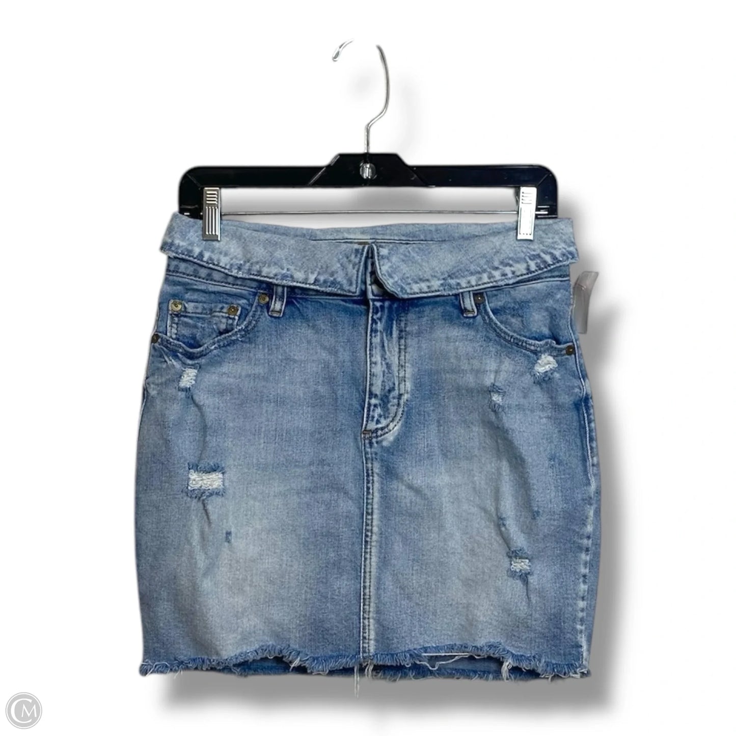Skirt Mini & Short By Pistola In Blue Denim, Size: 28