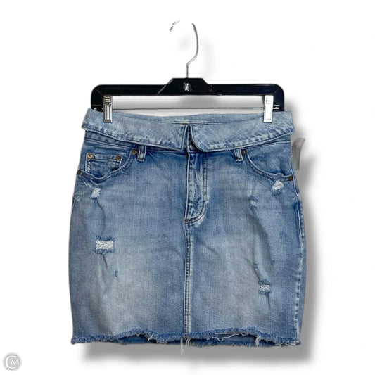 Skirt Mini & Short By Pistola In Blue Denim, Size: 28