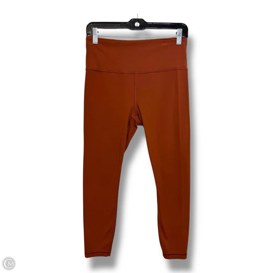 Athletic Leggings By Athleta In Brown, Size: M