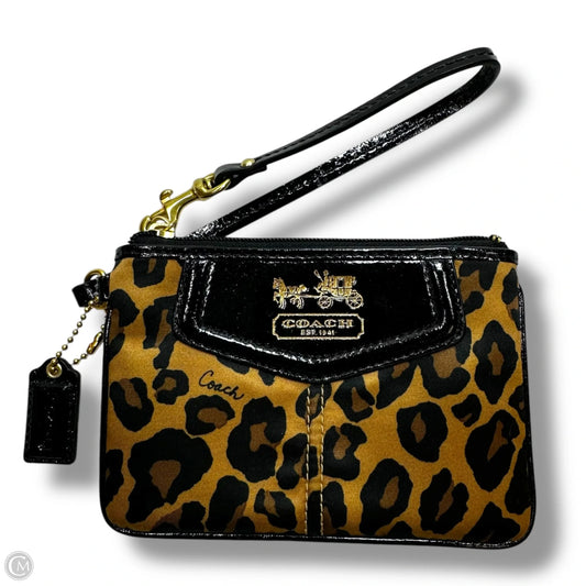 Wristlet Designer By Coach, Size: Small