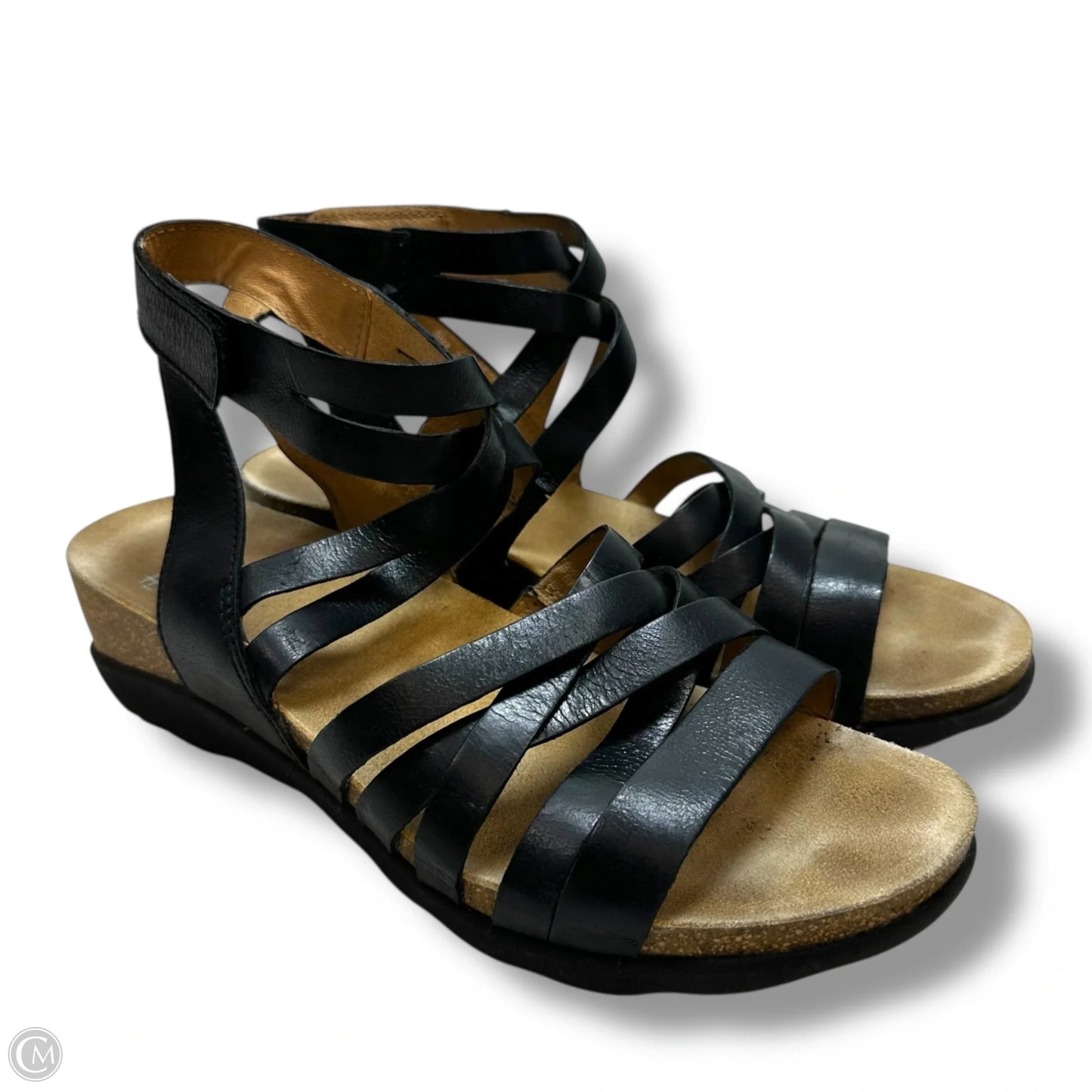 Sandals Flats By Dansko In Black, Size: 39