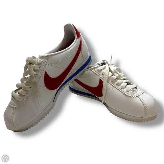 Shoes Athletic By Nike In White, Size: 6.5