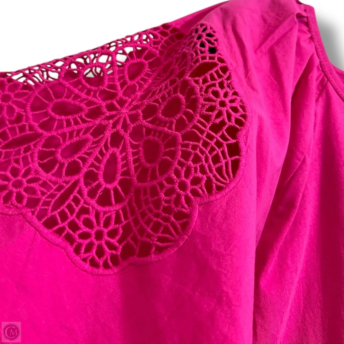 Top Short Sleeve By Old Navy In Pink, Size: L