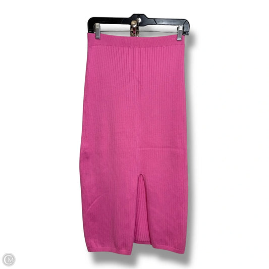 Skirt Midi By Free People In Pink, Size: M