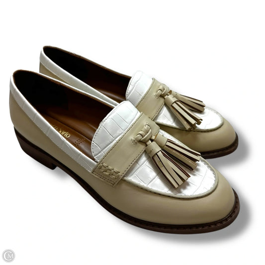 Shoes Flats By Franco Sarto In Cream & White, Size: 8