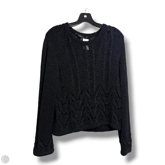 Sweater By Bcbgmaxazria In Black, Size: M