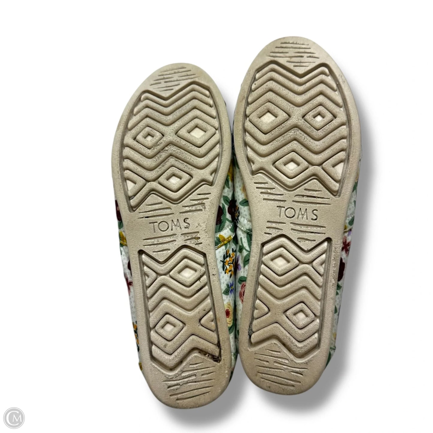 Shoes Flats By Toms In Floral Print, Size: 6.5