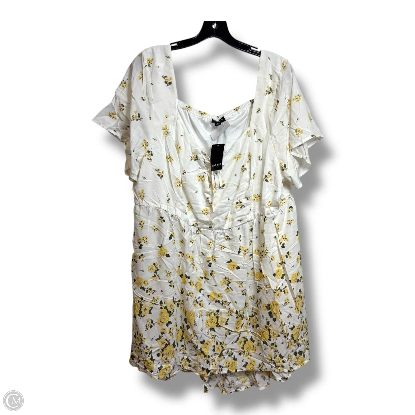 Top Short Sleeve By Torrid In Floral Print, Size: 3x