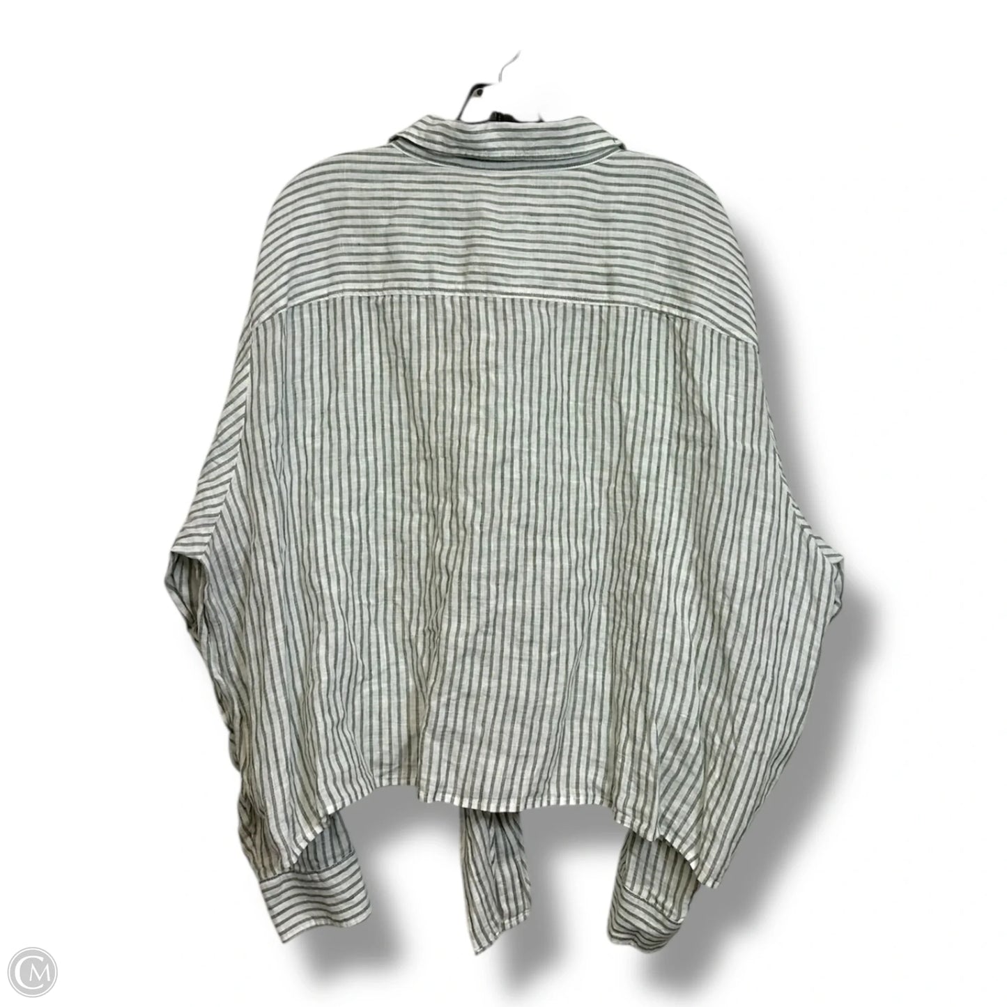 Top Long Sleeve By H&m In Striped Pattern, Size: Xxl