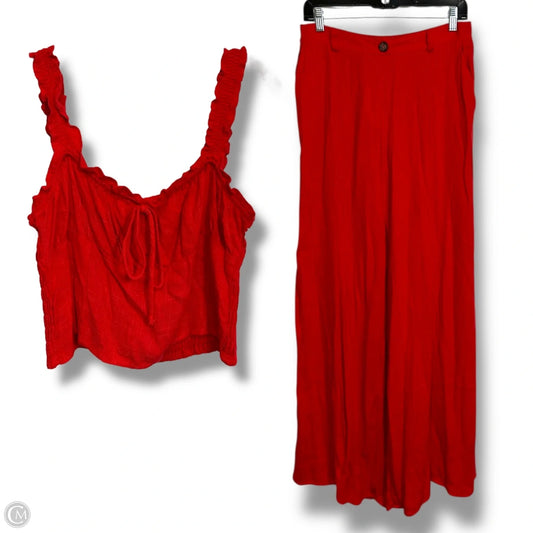 Pants Set 2pc By Sienna Sky In Red, Size: L