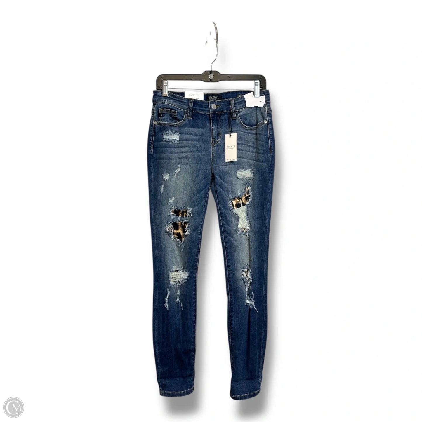 Jeans Skinny By Judy Blue In Blue Denim, Size: 8